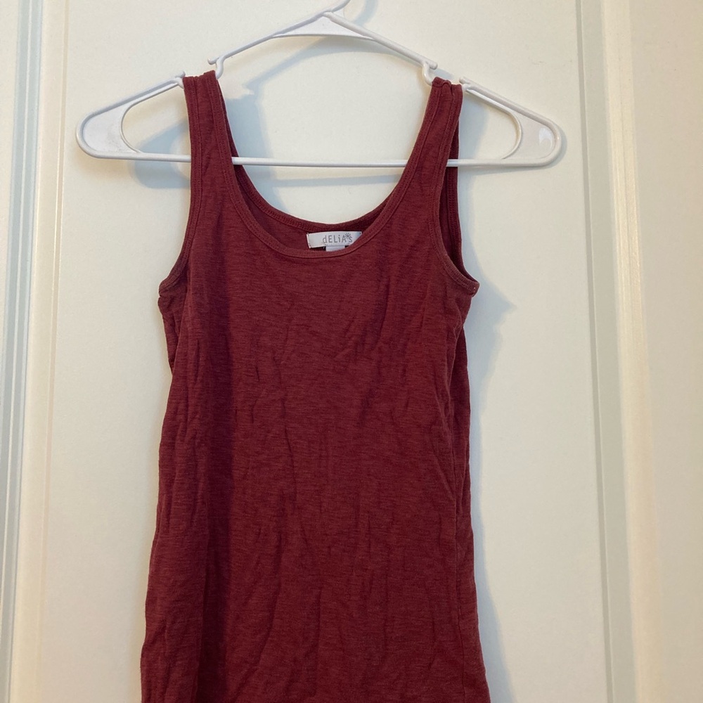 Red Women's Tank Top